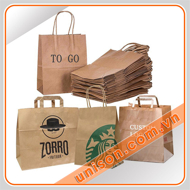 sản xuất túi giấy xi măng in logo doanh nghiệp giá tốt tphcm Uni-son hình 1
