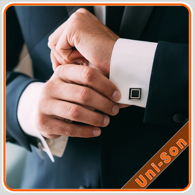 Khuy măng sét (cufflinks) quà tặng unison hình 1