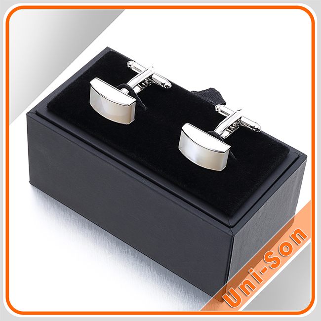 hộp da đựng khuy măng sét (leather cufflinks box) unison hình 1